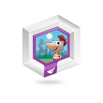 Disney Infinity 1.0 Power Disc Phineas and Ferb-Danville Sky (Diversen) Gebruikt