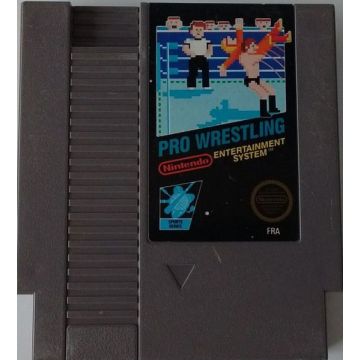 Pro Wrestling-Kale Cassette Frans (NES) Gebruikt