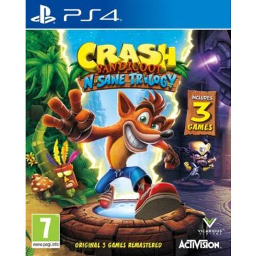 Crash Bandicoot N. Sane Trilogy-Standaard (PlayStation 4) Gebruikt