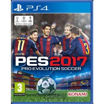 Pro Evolution Soccer 2017-Standaard (PlayStation 4) Gebruikt