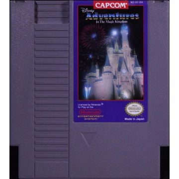 Adventures In The Magic Kingdom-Kale Cassette Amerikaans (NES) Gebruikt