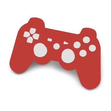 Merkloos Doubleshock III Wireless Controller-Rood (PlayStation 3) Gebruikt