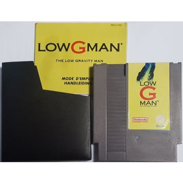 Low G Man-Kale Cassette Incl. Handleiding en Sleeve (NES) Gebruikt