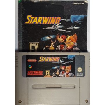 Starwing-Kale Cassette Incl. Handleiding (SNES) Gebruikt