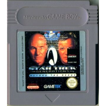 Star Trek Generations Beyond The Nexus-Kale Cassette (Game Boy) Gebruikt