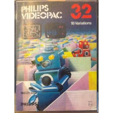 Philips Videopac 32 A Labyrinth Game / Supermind-Standaard (Philips Videopac) Gebruikt