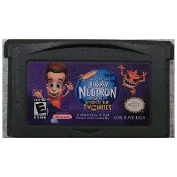 Jimmy Neutron Boy Genius Attack of the Twonkies-Kale Cassette Amerikaans (GBA) Gebruikt