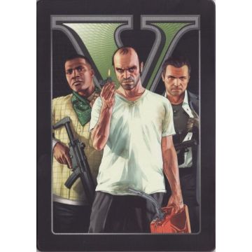 Grand Theft Auto V-Steelbook Edition (Xbox 360) Gebruikt