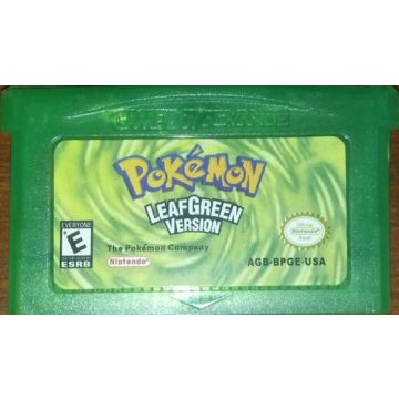 Pokémon LeafGreen Version-Kale Cassette Amerikaans (GBA) Gebruikt