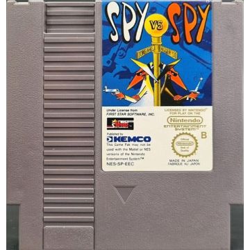 Spy vs. Spy-Kale Cassette (NES) Gebruikt