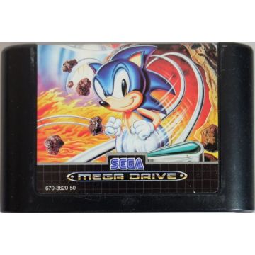 Sonic the Hedgehog Spinball-Kale Cassette (Sega Mega Drive) Gebruikt