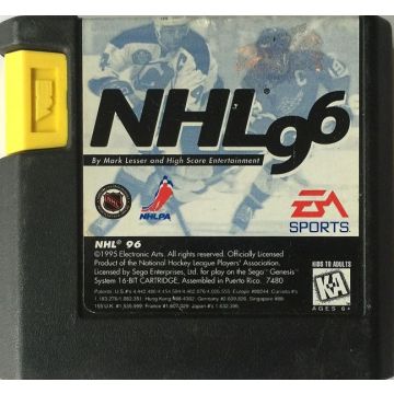 NHL 96-Kale Cassette (Sega Mega Drive) Gebruikt