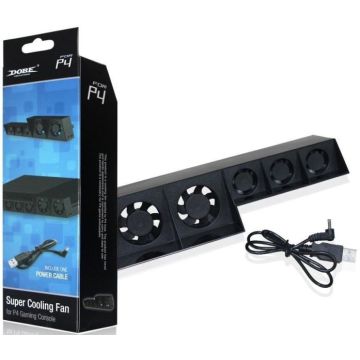Dobe Super Cooling Fan PS4 FAT-Standaard (PlayStation 4) Gebruikt