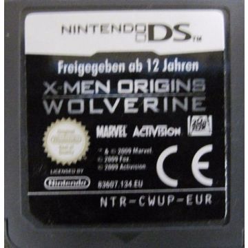 X-Men Origins Wolverine-Kale Cassette (NDS) Gebruikt