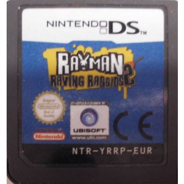 Rayman Raving Rabbids 2-Kale Cassette (NDS) Gebruikt