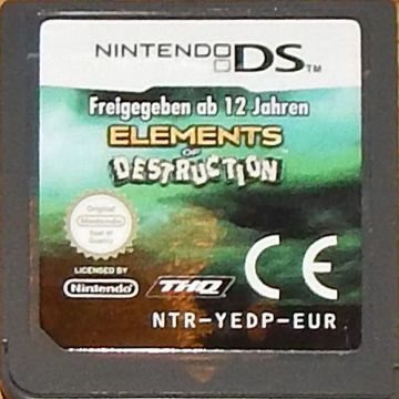 Elements Of Destruction-Kale Cassette (NDS) Gebruikt