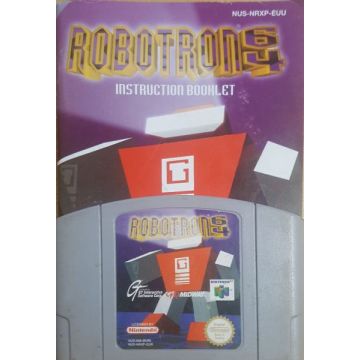 Robotron 64-Kale Cassette Incl. Handleiding (N64) Gebruikt