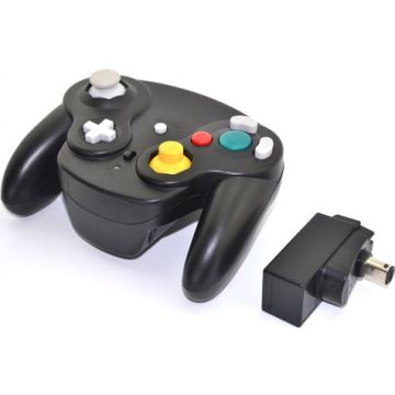 Merkloos Wireless Controller voor GameCube en Wii-Zwart (Diversen) Gebruikt