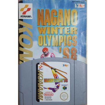 Nagano Winter Olympics '98-Kale Cassette Incl. Handleiding (N64) Gebruikt