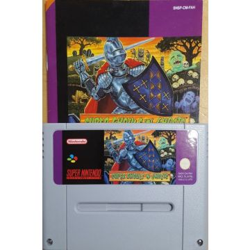 Super Ghouls 'n Ghosts-Kale Cassette Incl. Handleiding (SNES) Gebruikt