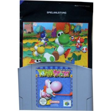 Yoshi's Story-Kale Cassette Incl. Handleiding (N64) Gebruikt