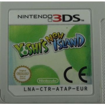 Yoshi's New Island-Kale Cassette (3DS) Gebruikt