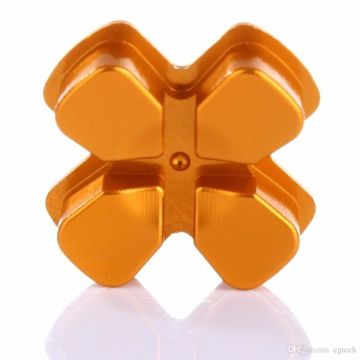 Merkloos Aluminium D-Pad-Oranje (PlayStation 4) Nieuw