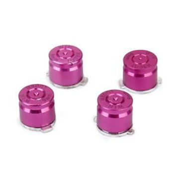 Merkloos Aluminium Bullet PS3 + PS4 Buttons-Roze (PlayStation 4) Nieuw
