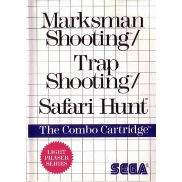 Marksman Shooting / Trap Shooting / Safari Hunt-Standaard (Sega Master System) Gebruikt