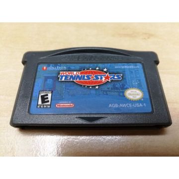 World Tennis Stars-Kale Cassette Amerikaans (GBA) Gebruikt