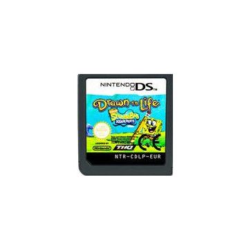 Drawn to Life SpongeBob SquarePants Edition-Kale Cassette (NDS) Gebruikt