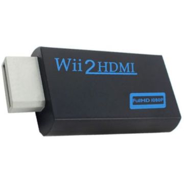 Merkloos Wii 2 HDMI Converter-Zwart (Wii) Nieuw