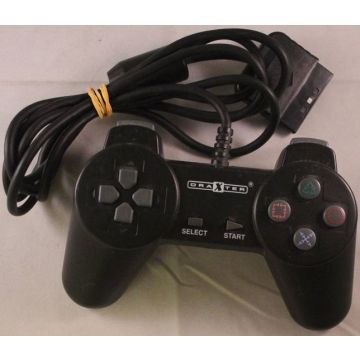 Merkloos PlayStation 1 Controller-Zwart (PlayStation 1) Gebruikt
