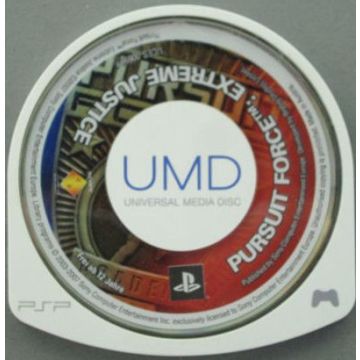 Pursuit Force Extreme Justice-Kale Cassette (PSP) Gebruikt