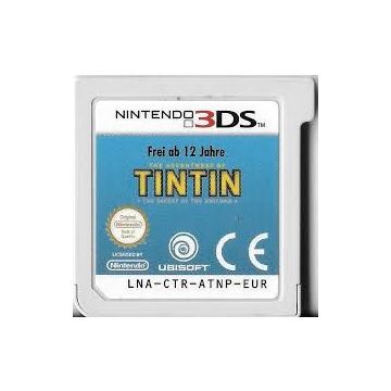 The Adventures of Tintin The Secret of The Unicorn-Kale Cassette (3DS) Gebruikt