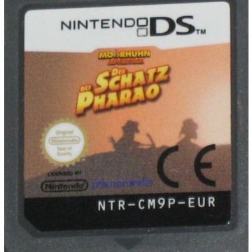 Crazy Chicken Adventure The Pharaoh 's Treasure-Kale Cassette Duits (NDS) Gebruikt