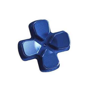 Merkloos Aluminium D-Pad-Blauw (PlayStation 4) Nieuw