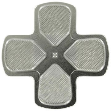 Merkloos Aluminium D-Pad-Zilver (PlayStation 4) Nieuw