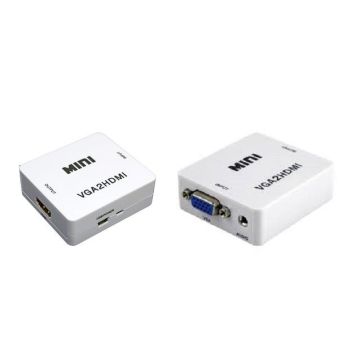 Merkloos VGA naar HDMI Converter Mini VGA2HDMI-Standaard (Diversen) Nieuw
