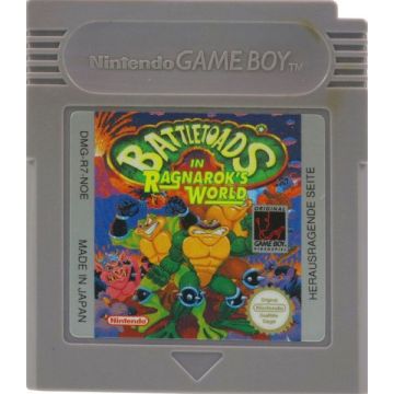 Battletoads in Ragnarok's World-Kale Cassette (Game Boy) Gebruikt