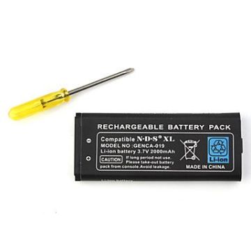 Merkloos Rechargeable Battery Pack for DSi XL-3.7v 2000mAh (NDS) Nieuw