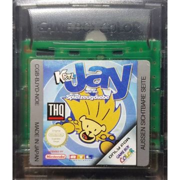 KRTL Jay und die Spielzeugdiebe-Kale Cassette Duits (GBC) Gebruikt