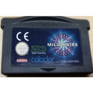 Who Wants to Be a Millionaire?-Kale Cassette (GBA) Gebruikt