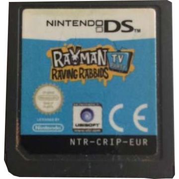 Rayman Raving Rabbids TV Party-Kale Cassette (NDS) Gebruikt