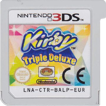 Kirby Triple Deluxe-Kale Cassette (3DS) Gebruikt