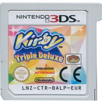 Kirby Triple Deluxe-Kale Cassette (3DS) Gebruikt