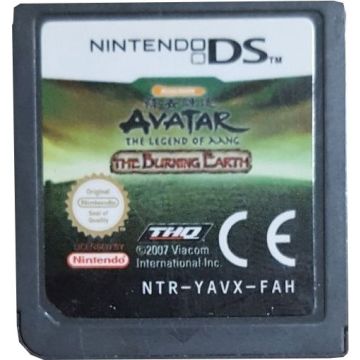 Avatar The Legend of Aang The Burning Earth-Kale Cassette (NDS) Gebruikt