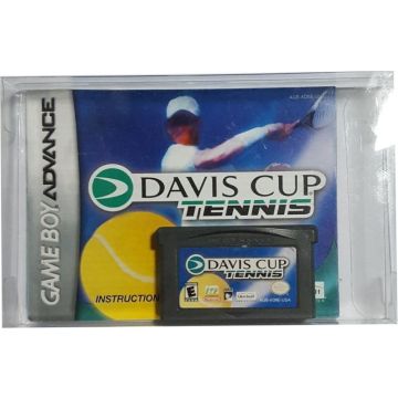 Davis Cup Tennis-Kale Cassette Incl. Handleiding (GBA) Gebruikt