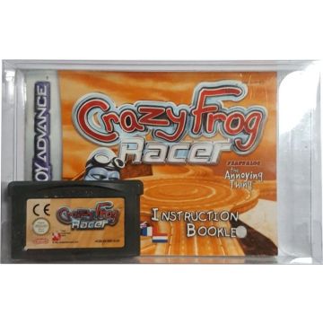 Crazy Frog Racer-Kale Cassette Incl. Handleiding (GBA) Gebruikt