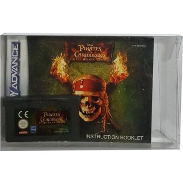 Pirates of the Caribbean Dead Man's Chest-Kale Cassette Incl. Handleiding (GBA) Gebruikt